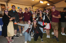 Stürmisches Diexer Volksfest am Freitagabend