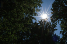 Wetter am Wochenende: Sonne und blauer Himmel zum Ferienende