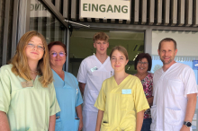 Neue, vierjährige Ausbildung: Die ersten Pflege-Lehrlinge im Krankenhaus in Weiz