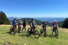 Zwei neue Mountainbiketouren in der Lipizzanerheimat offiziell eröffnet