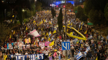 Lage im Überblick: Massenprotest in Jerusalem - Geisel-Angehörige fordern Deal