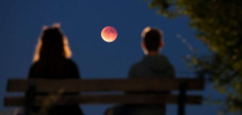 Totale Mondfinsternis: Die schönsten Fotos des Himmelsereignisses
