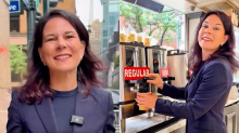 Neue Instagram-Videos: Annalena Baerbock zelebriert New York – mit Bagels, Kaffee und deutschem Akzent