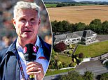 David Coulthard's childhood home is up for sale and comes with swimming pool, four luxurious reception rooms - and F1 inspired driveway