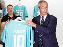 Grammar school U-turns on plan to give Reform UK's 'Farage 10' shirt as essay prize amid backlash