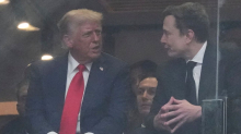 Back in Black: Vertragen sich hier Musk und Trump?