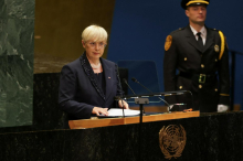 Nataša Pirc Musar v ZN-u: Da multilateralizmu, odločen ne multipolarizmu