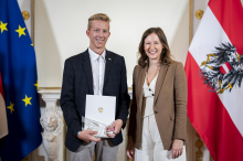 Mario Geiger ist Zivildiener des Jahres in der Steiermark