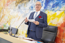 Nach 161 Sitzungen: Reinhart Rohr räumt seinen Platz im Kärntner Landtag