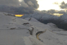 Wetterumschwung: Zu Herbstbeginn Schneefall auf Kärntens Bergen