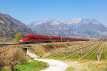 Bis zu 300 km/h schnell : Highspeed-Zug: Italien will neuen Frecciarossa auch nach Österreich bringen