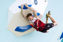 Klettern : Jakob Schubert stieg bei der WM am Podest vorbei 