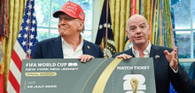 Fußball-WM 2026: Donald Trump mischt sich in Fifa-Planungen ein