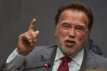 Ihn nennt „Terminator“ Schwarzenegger  einen „Action Hero“