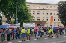 Am Tag der Volksabstimmung: Peršmanhof-Aktivisten machen eigenes Gedenken am 10. Oktober 