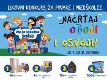 NAGRADNI LIKOVNI KONKURS „NACRTAJ, OBOJI I OSVOJI!“