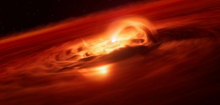 Einzelgänger-Planet verschlingt sechs Milliarden Tonnen Gas pro Sekunde