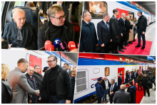 UŽIVO PREDSEDNIK VUČIĆ U VOZU ZA SUBOTICU: Od srede do nedelje besplatna vožnja, a onda 2.000 dinara za povratnu kartu