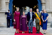 Die schönsten Bilder: Royales Schaulaufen in Luxemburg