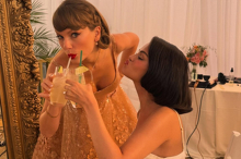 Promi-BFFs stoßen an: Selena Gomez teilt Hochzeitsbilder mit Taylor Swift