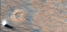 Mars: Mini-Tornados auf der Oberfläche – Studie zeigt hohe Geschwindigkeiten