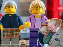 King and Queen immortalised in Lego after receiving miniature versions of themselves during Scotland walkabout