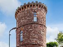 Britain's smallest castle that is built into trendy town's historic walls goes on sale for £330k