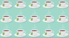 Augentest: Schnelles Suchbild: Entdecken Sie die einzigartige Teetasse in 15 Sekunden?