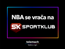 Liga NBA ostaja pri Telemachu – odslej ekskluzivno na programih Sportklub