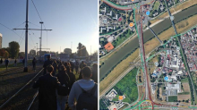 FOTO Kaos u Zagrebu! Auto zapeo na tračnicama, tramvaji voze skraćenom rutom