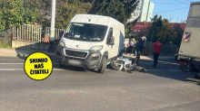 FOTO Krš i lom na Rudešu: Sudarili se automobil i motor