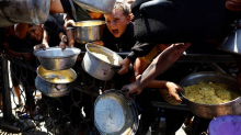 Gladovanje prijeti 13,7 milijuna ljudi u svijetu  zbog smanjenja humanitarne pomoći...
