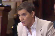 ŽESTOK ODGOVOR ANE BRNABIĆ RASTISLAVU DINIĆU: Bog te pita šta je on čovek pričao! Razlika između mene i vas je što ja tražim istragu - da se sazna istina VIDEO