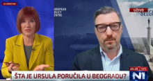 ŠTA JE URSULA FON DER LAJEN PORUČILA U BEOGRADU? Novinarka N1 priznala: Sastala se sa predsednikom Vučićem, a sa opozicijom i studentima - NE! (VIDEO)