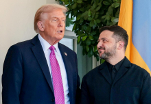 Zelenski v Beli hiši: Mislim, da lahko s pomočjo Trumpa končamo vojno v Ukrajini