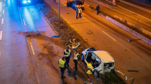 Verkehr: Unfall mit drei Autos und mehreren Verletzten in München