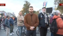 SIN NENADA ČANKA PREDVODI BLOKADERE U NOVOM SADU: Zalaže se za otcepljenje Vojvodine, deli mape bez severa i juga zemlje (VIDEO)