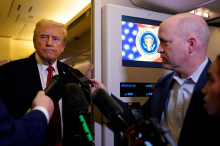 Trump pravi, da bi morali Ukrajina in Rusija zamrzniti frontne črte in končati vojno