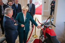 Pirc Musar se je z jordanskim kraljem Abdulahom II. zavzela za krepitev sodelovanja