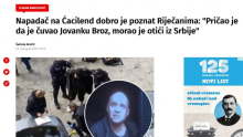 ŽALIO SE USTAŠAMA DA MU NIJE UGODNO U SRBIJI! Hrvatski mediji pišu - Dorćolski ubica blokader dobro poznat Riječanima