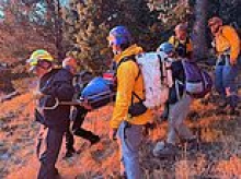 Two hikers rescued after getting struck by lightning on Arizona peak