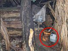 New photos of secret bush hideouts used by fugitive father Tom Phillips and his three children reveal how they evaded capture for over three years