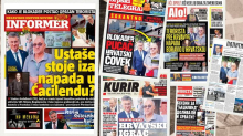 Pogledajte ludosti s naslovnica Vučićevih medija: Za 'Ćacilend' pucnjavu krive Plenkija i ustaše
