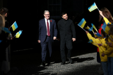 Starmer se zavzema za krepitev pomoči Ukrajini z raketami dolgega dosega