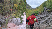 FOTO Nijemci ostali zarobljeni u bujici na Maloj Paklenici: 'Potok se naglo probio tijekom uspona'