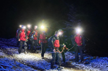 Bei Schnee und Wind Orientierung verloren: Wanderer vom Seeberg gerettet
