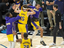 LA Lakers do neverjetne zmage ob zvoku sirene, Dončić okronal junaka #video
