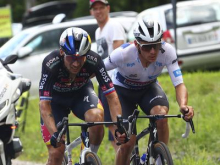 Roglič in Evenepoel sta se že srečala, a zgolj na kratko