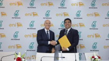 L’alleanza sul gas tra Eni e Petronas produrrà 500mila barili per l’Asia