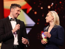 Janja Garnbret bo danes dobrodelno palico predala svojemu nasledniku ali naslednici